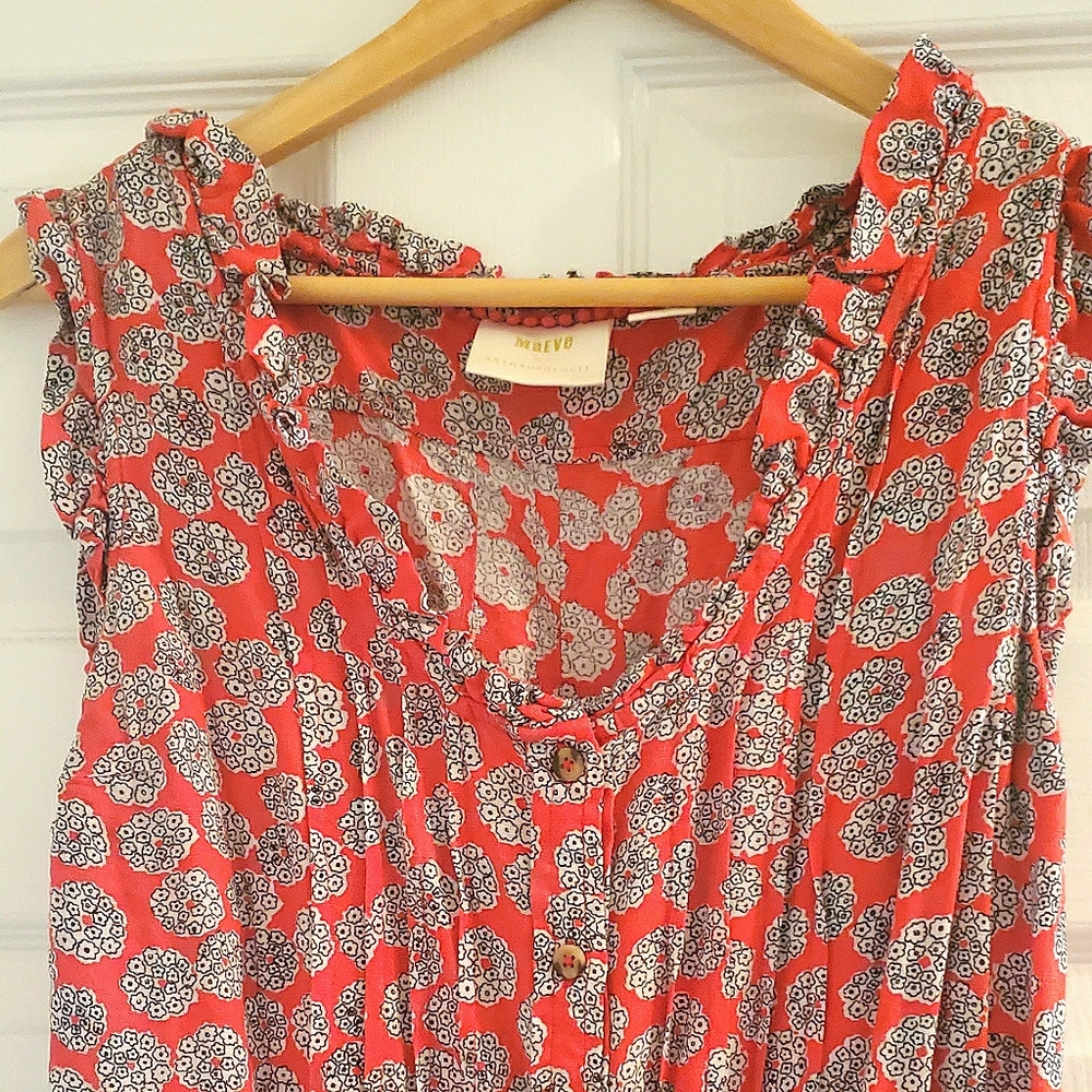 Maeve Anthro Sleeveless Top